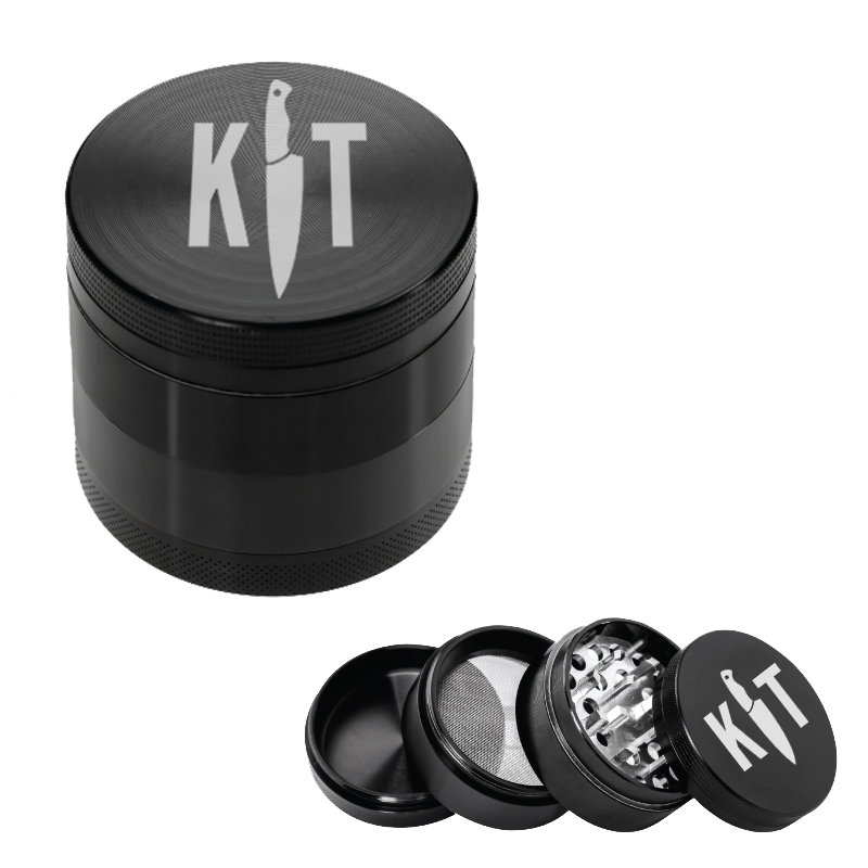KT 4-Piece Herb Grinder – Kill Merch | The Kill Tony Store