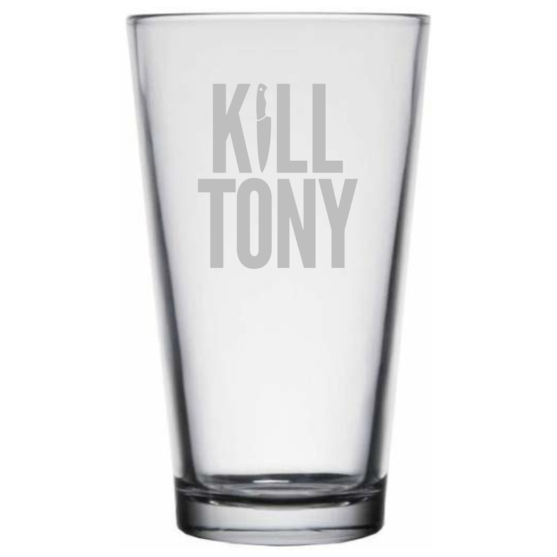 Kill Tony Beer Glasses (Set of 2)