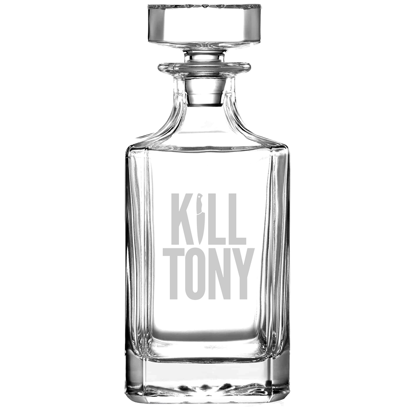 Kill Tony Whiskey Decanter