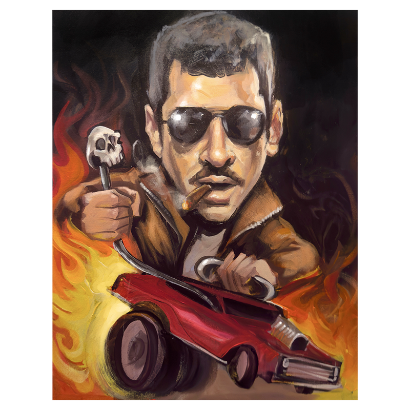 Timmy No Brakes - Art Print – Kill Merch | The Kill Tony Store