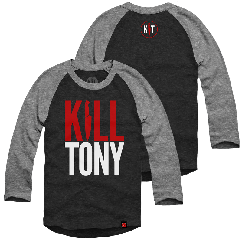 Kill Tony 3/4 Sleeve Logo Raglan