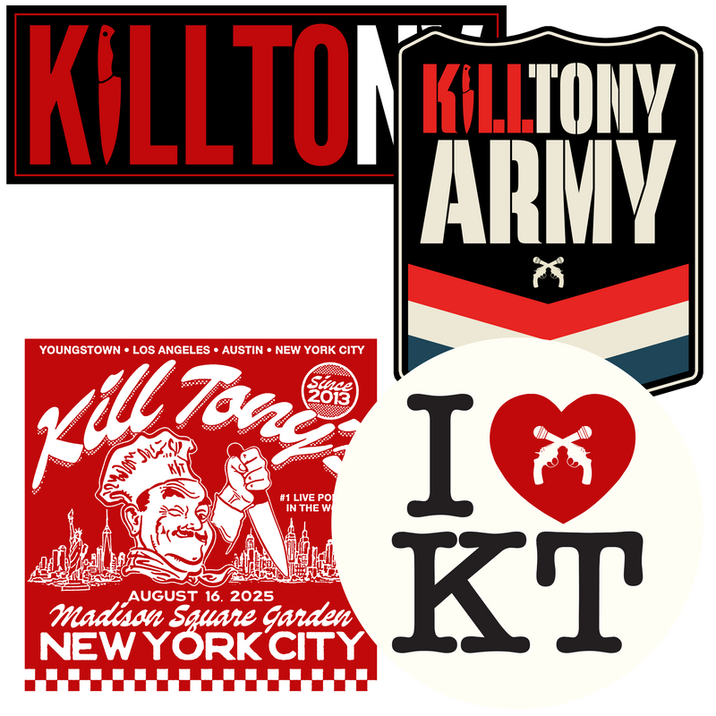 Kill Tony at Madison Square Garden Sticker Pack